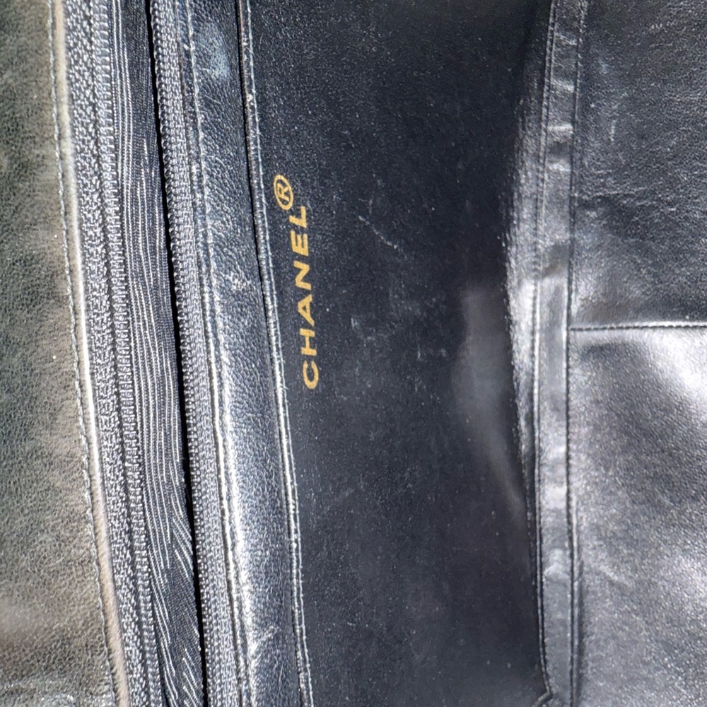 Authentic Chanel Jumbo Classic Flap Leather 24k Gold - Picture 8 of 13